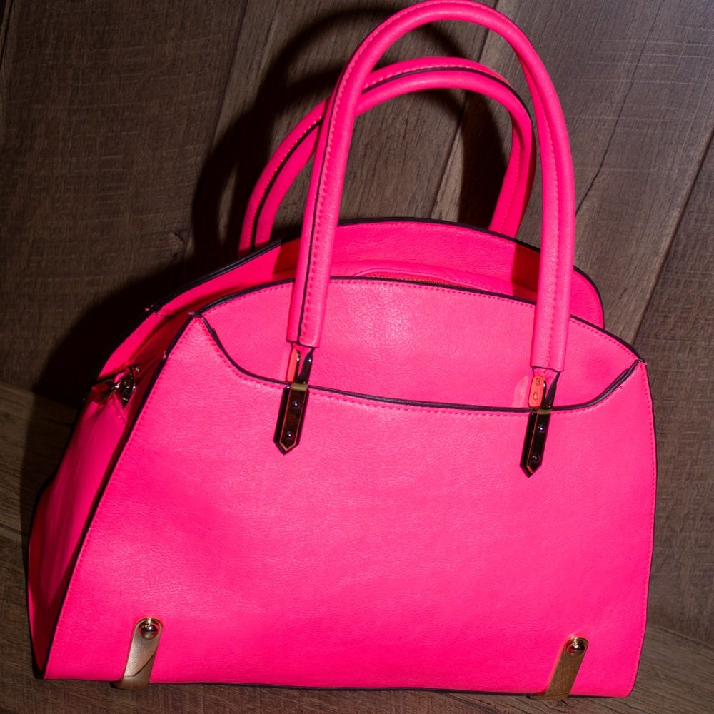 Bright Pink Handbag